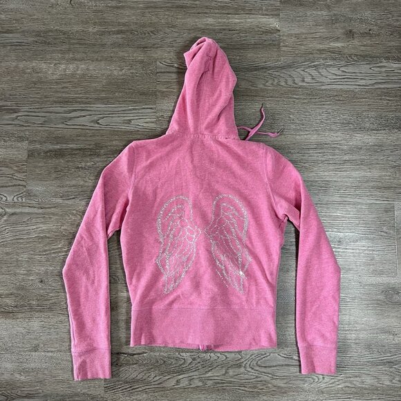 Rare Victoria's Secret Supermodel Angels hoodie size S - Picture 2 of 3